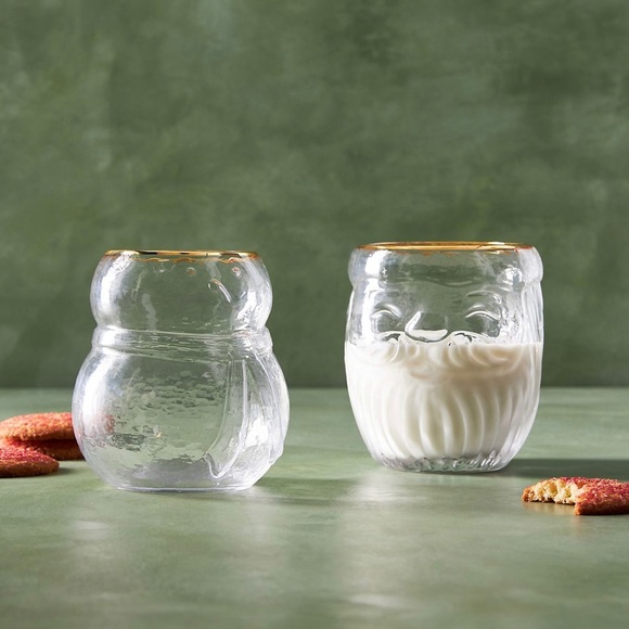 Anthropologie Santa Claus North Pole Juice Glass - Picture 15 of 15